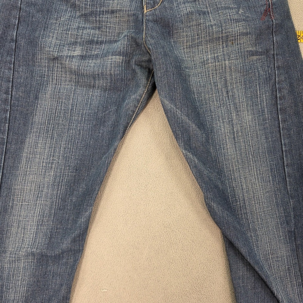 VTG Levis Engineered Jeans Mens Blue Med Wash Straight Japan Twisted Fits 27x26 - Picture 10 of 16